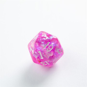 Raspberry RPG Dice Set (7pcs)