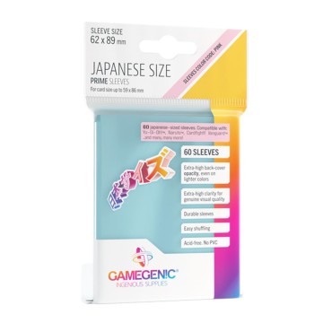 Prime Japanese Sized Sleeves Clear
