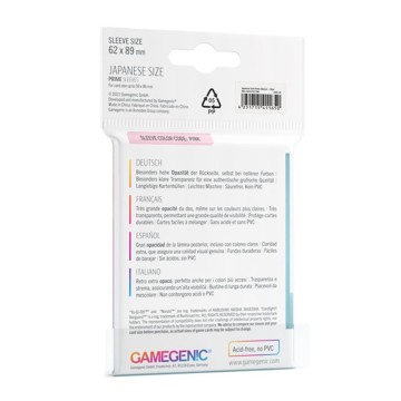 Prime Japanese Sized Sleeves Clear
