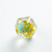 Green Skull RPG Dice Set (7pcs)