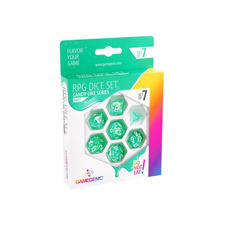 Mint RPG Dice Set (7pcs)