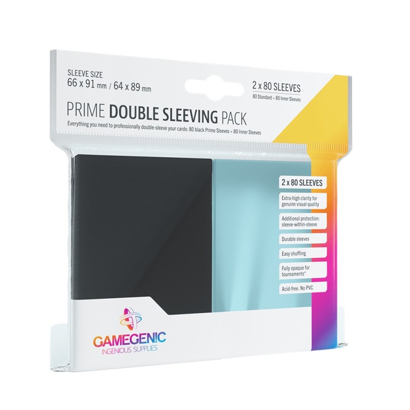 Prime Double Sleeving Pack (80)