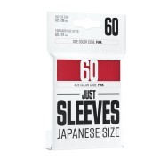 Just Sleeves Japanese Size Red (60)