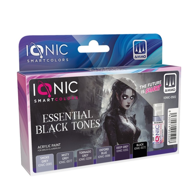 IONIC Set Negro oscuro