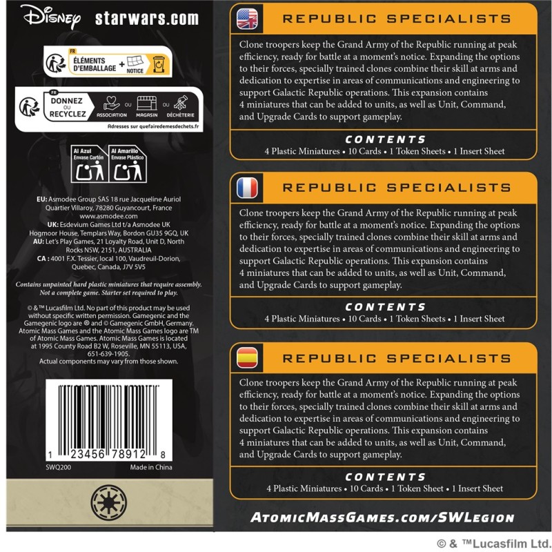 SWL: Republic Specialists