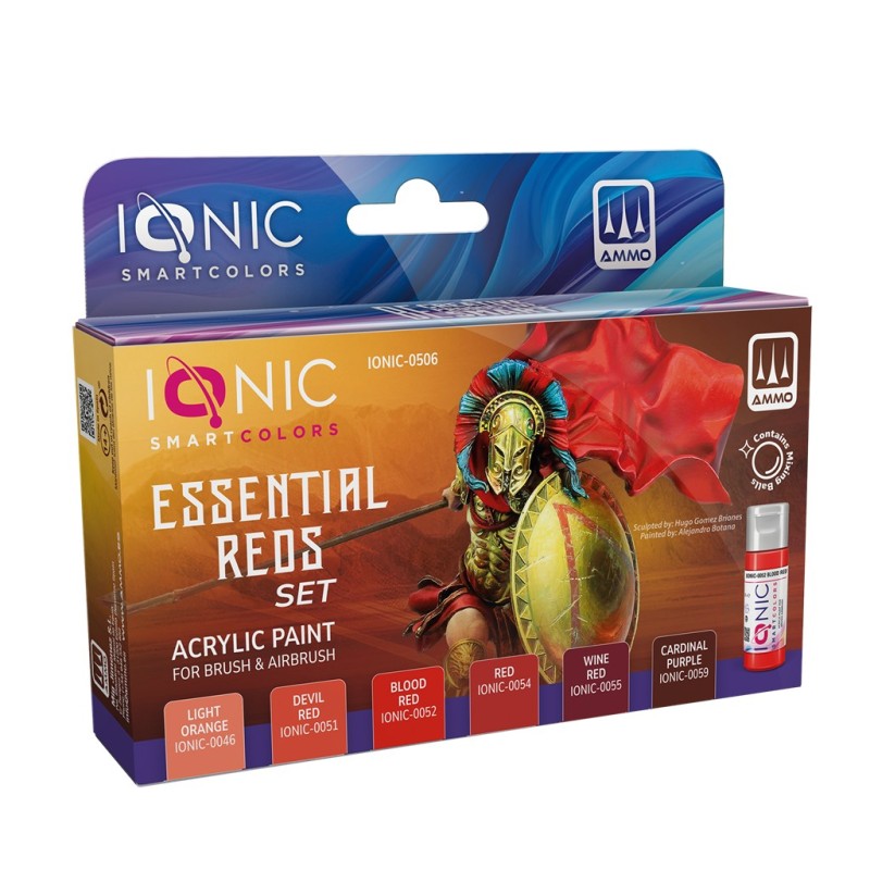 IONIC Set Esencial de rojos