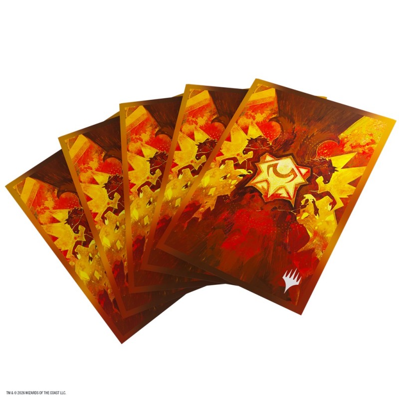 MTG Secrets of Strixhaven Sleeves Lorehold