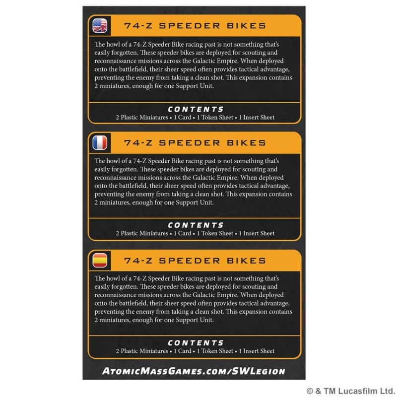 SWL:74-Z Speeder Bikes Unit
