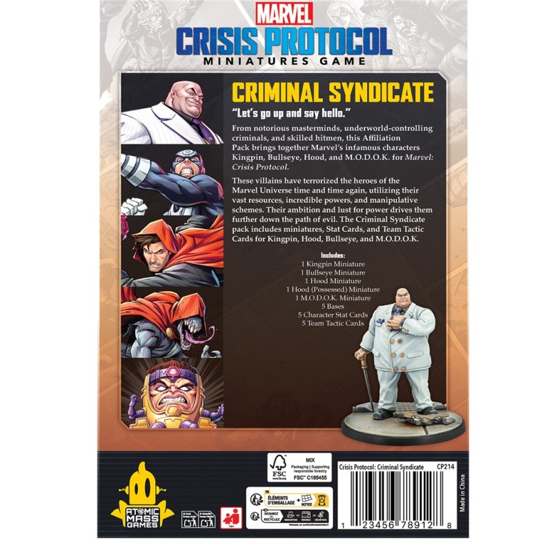 MCP: Criminal Syndicate Affiliation Pack