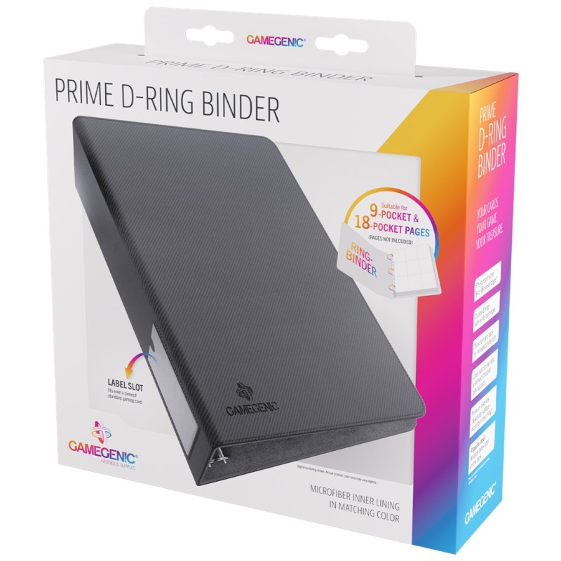 Prime D-Ring-Binder Black