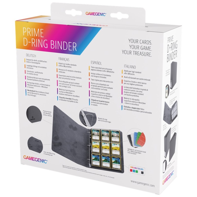 Prime D-Ring-Binder Black