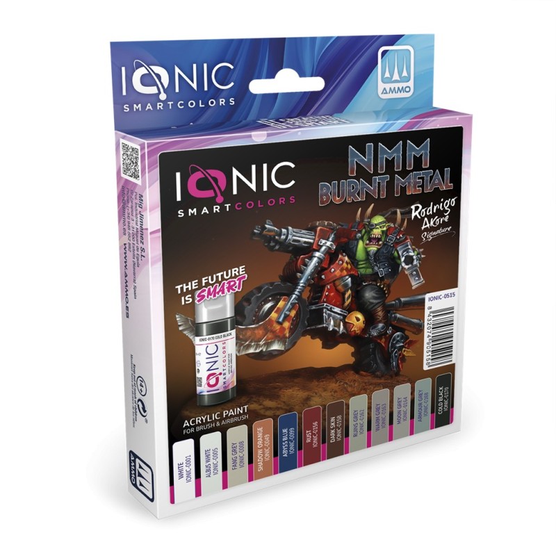 IONIC Set de NMM Metal Quemado Rodrigo Akore