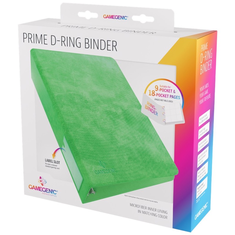 Prime D-Ring-Binder Green