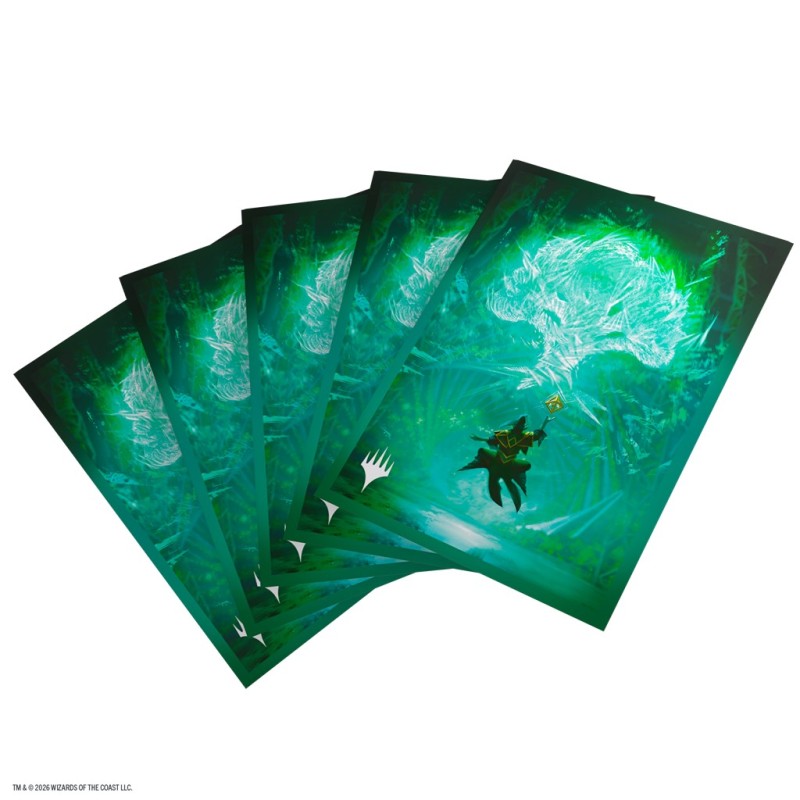 MTG Secrets of Strixhaven Sleeves Forest