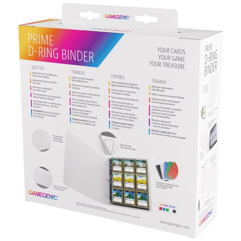 Prime D-Ring-Binder White