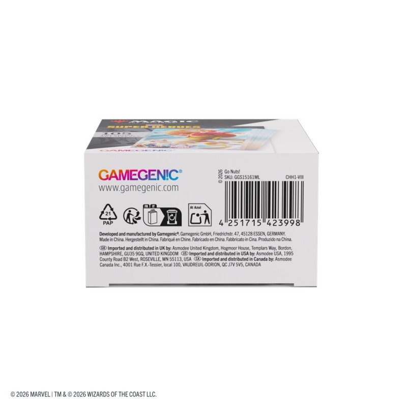 MTG Marvel SH Art Sleeves Go Nuts!