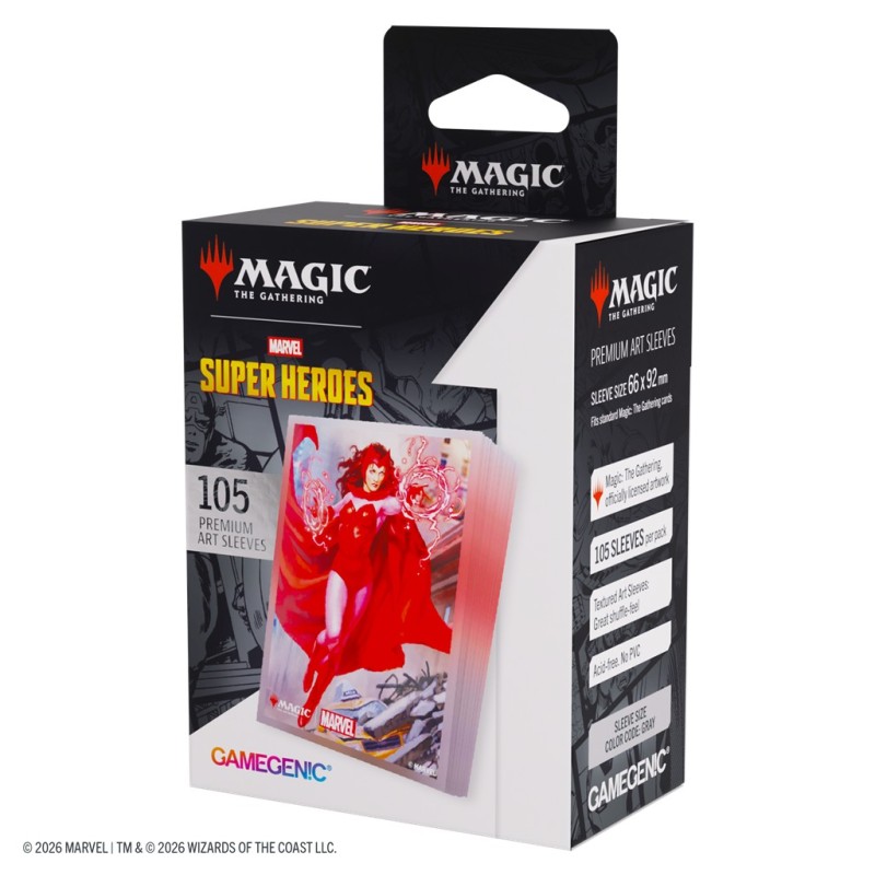 MTG Marvel SH Art Sleeves The Scarlet Witch