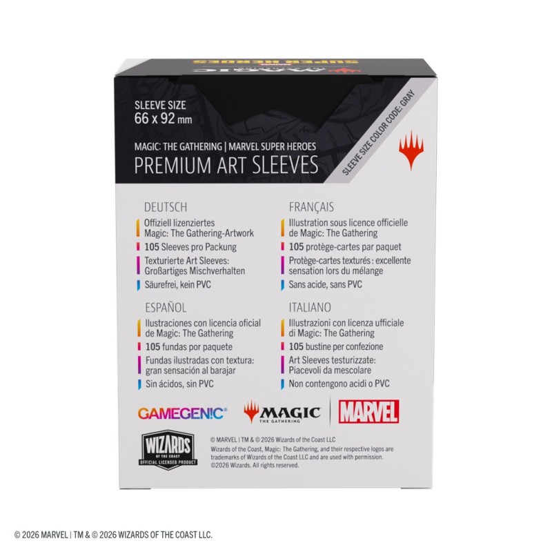 MTG Marvel SH Art Sleeves The Scarlet Witch