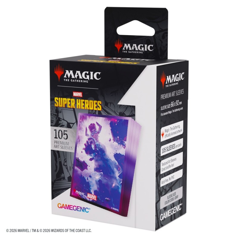 MTG Marvel SH Art Sleeves Galactus Token