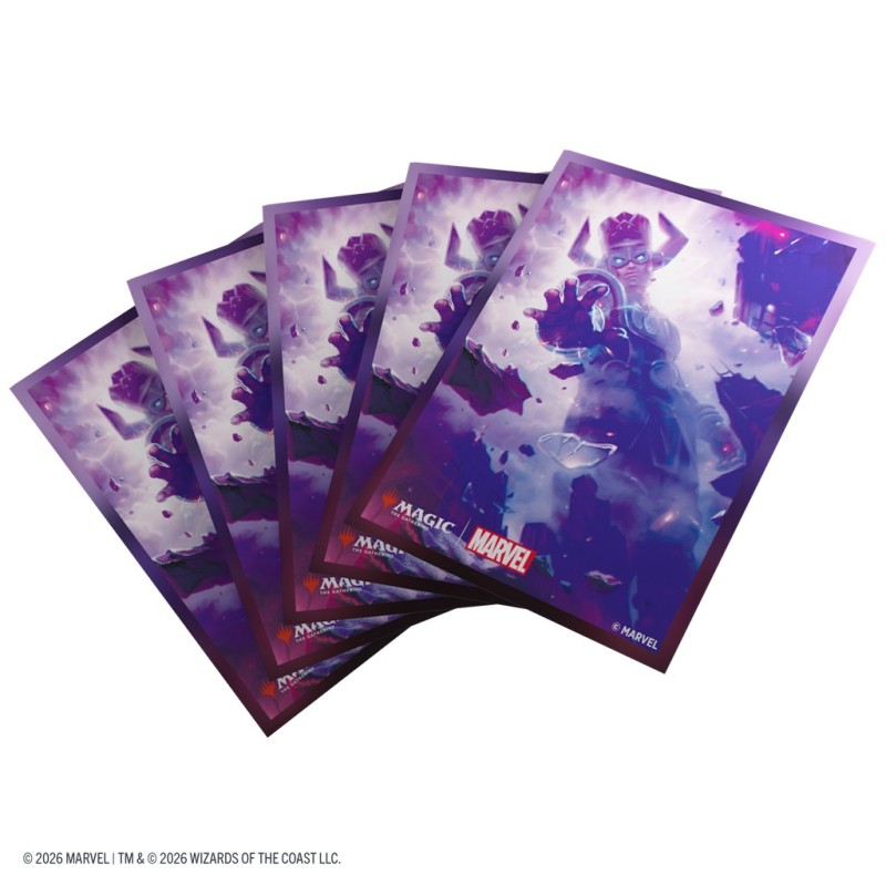 MTG Marvel SH Art Sleeves Galactus Token
