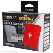 MTG Marvel SH Double Sleeving Comic Burst Red