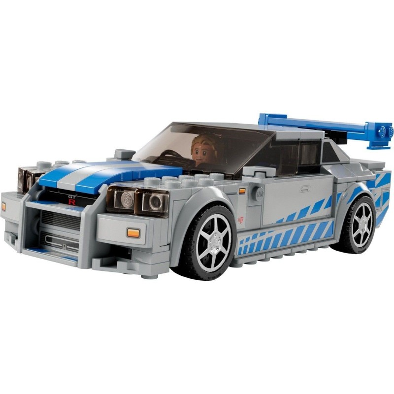 LEGO-76917 Nissan Skyline GT-R (R34) de 2 Fast 2 Furious