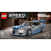LEGO-76917 Nissan Skyline GT-R (R34) de 2 Fast 2 Furious