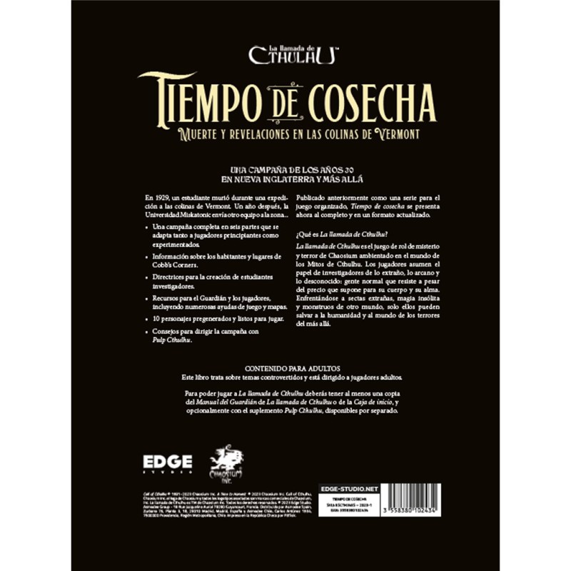 Tiempo de Cosecha