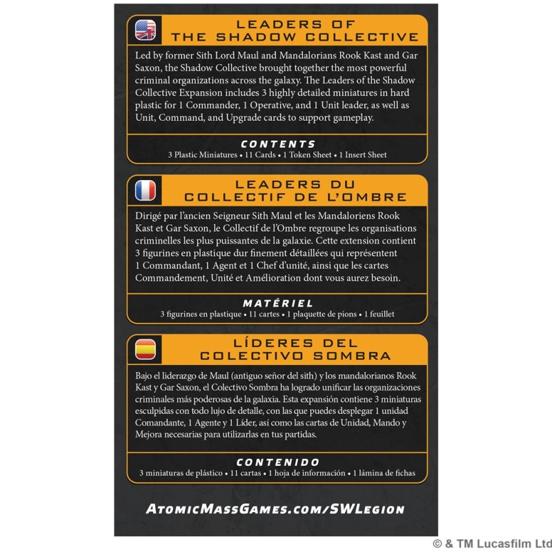SWL: Leaders of the Shadow Collective