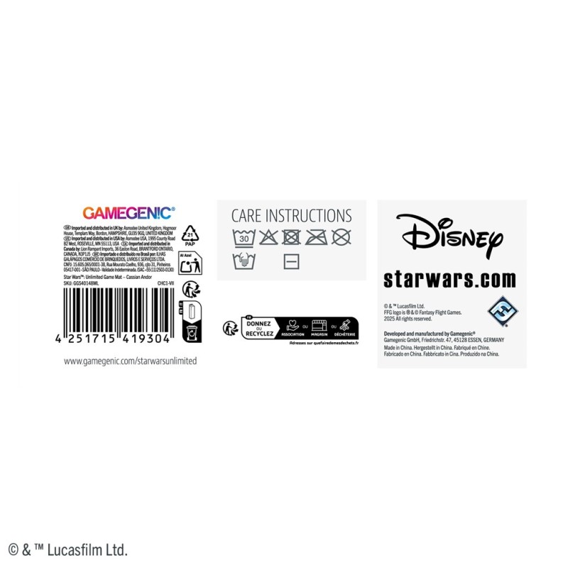 SWU Game Mat Set 6 Cassian Andor