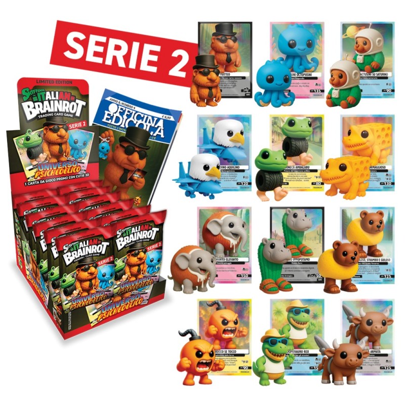 Italian Brainrot TCG Serie Alpha 3D cuties (12)