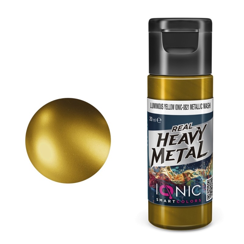 IONIC HM Amarillo Luminoso Lavado Metálico 20ml.