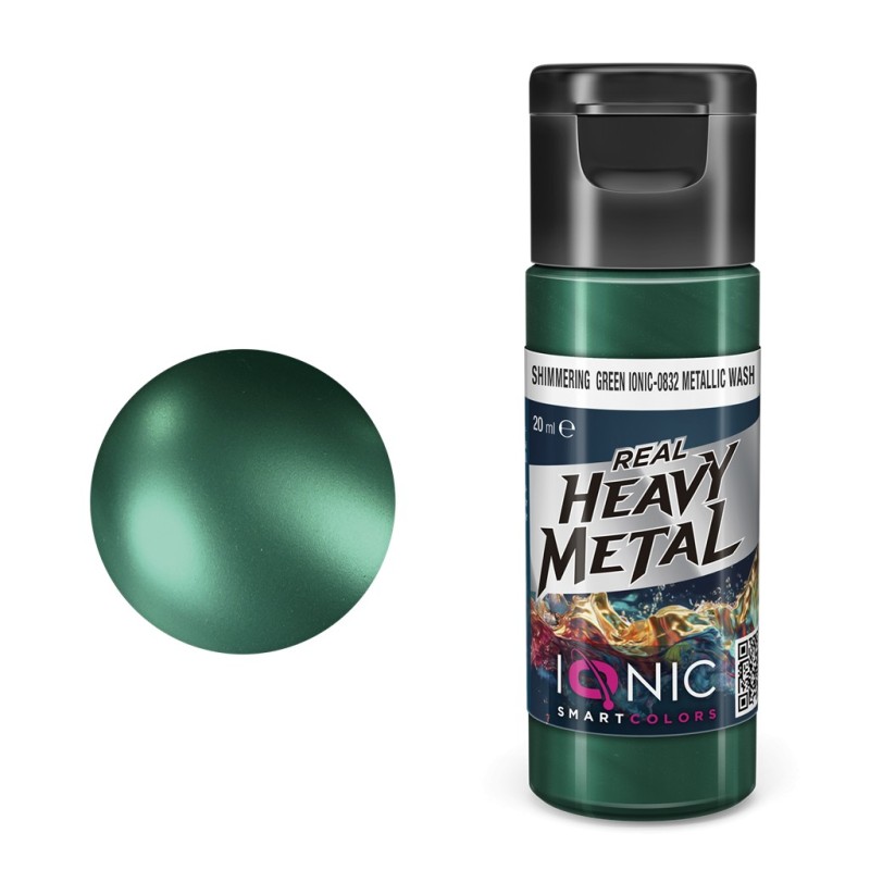 IONIC HM Verde Reluciente Lavado Metálico 20ml.