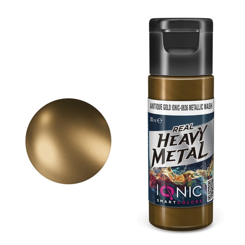 IONIC HM Oro Antiguo Lavado Metálico 20ml.