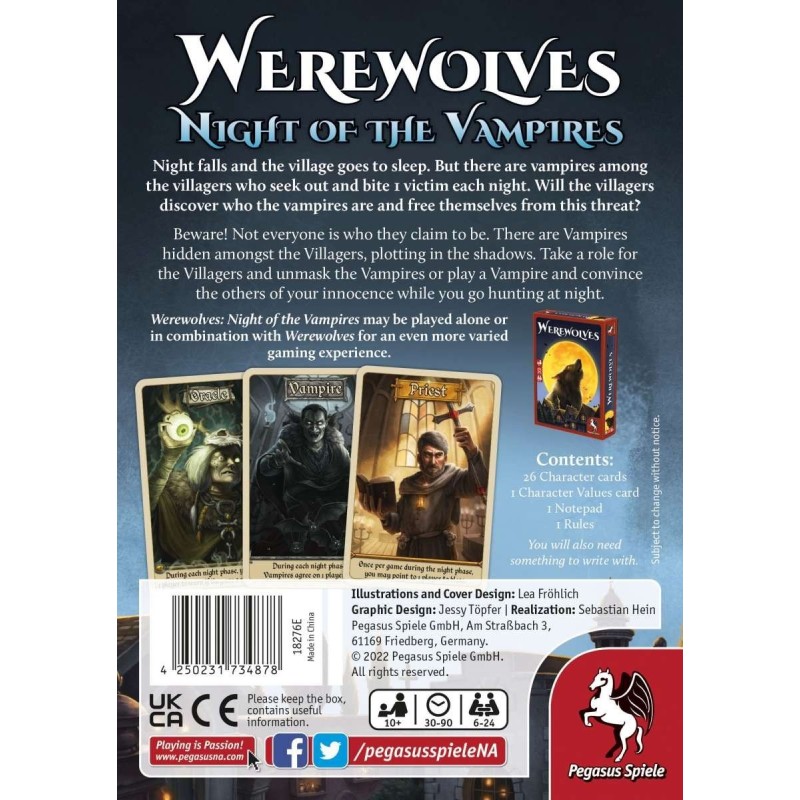 Werewolves: Night of the Vampires (Inglés)