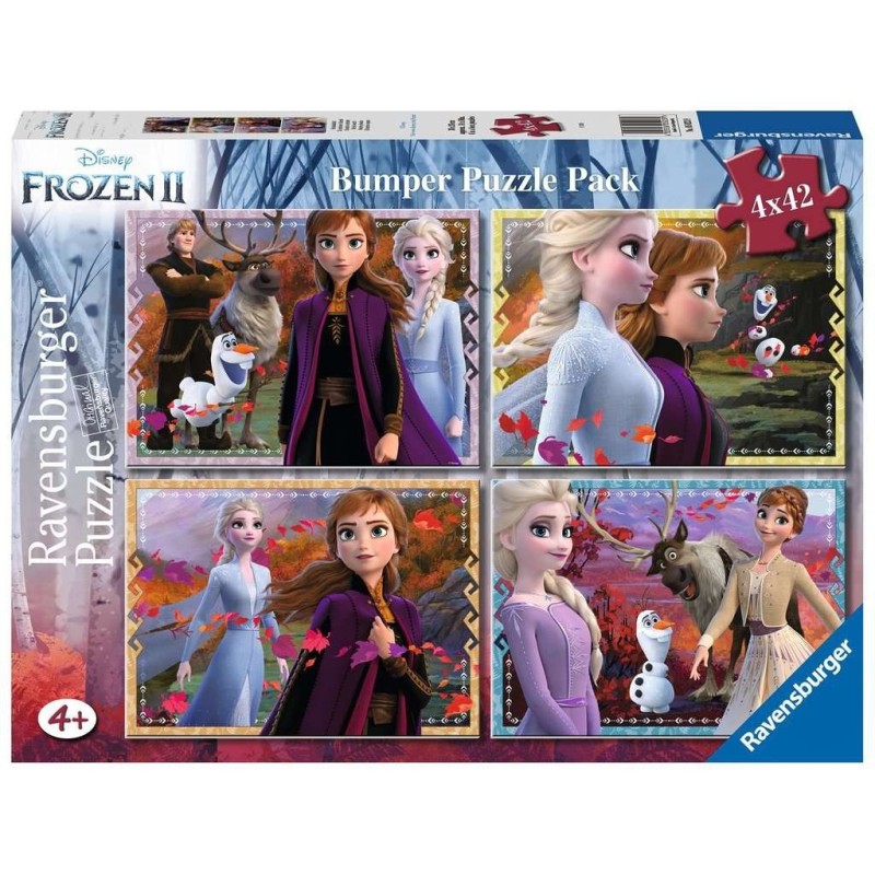 Puzzle 4 X 42 Bumper Pack: Frozen 2