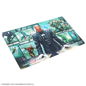 MTG Marvel SH Playmat Director Nick Fury