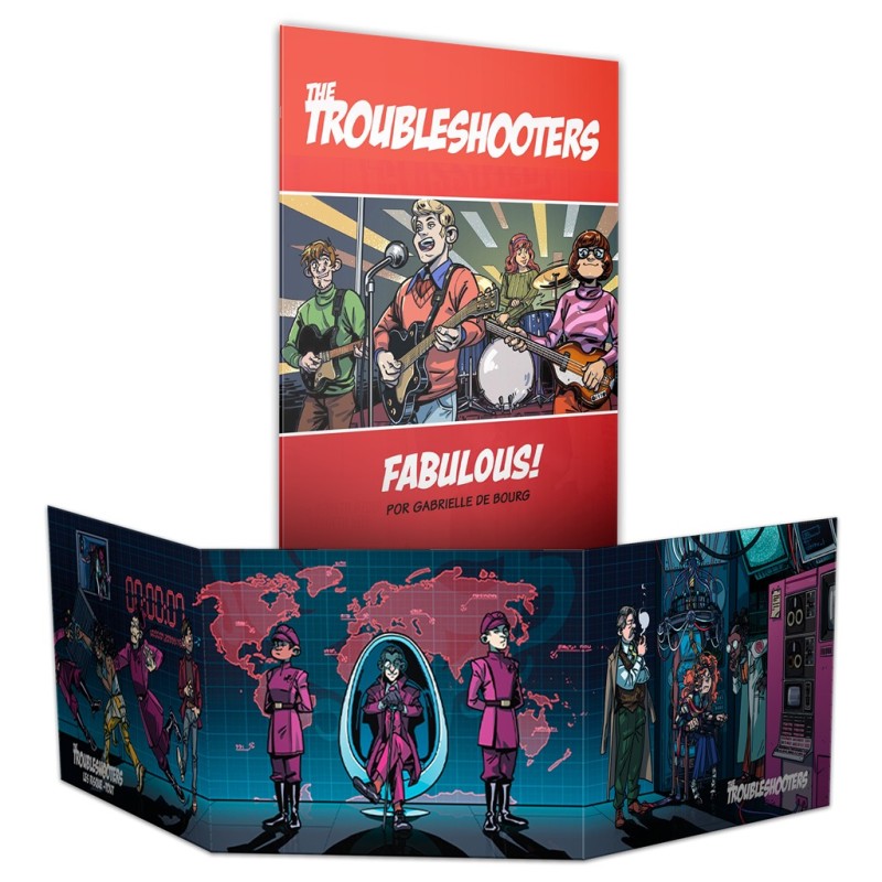 The Troubleshooters: pantalla del DJ + Fabulous