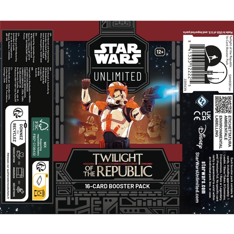 SWU: Twilight of the Republic Booster (Inglés)