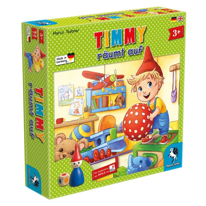 Timmy räumt auf (Inglés)