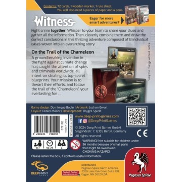 On the Trail of the Chameleon - Witness (Inglés)