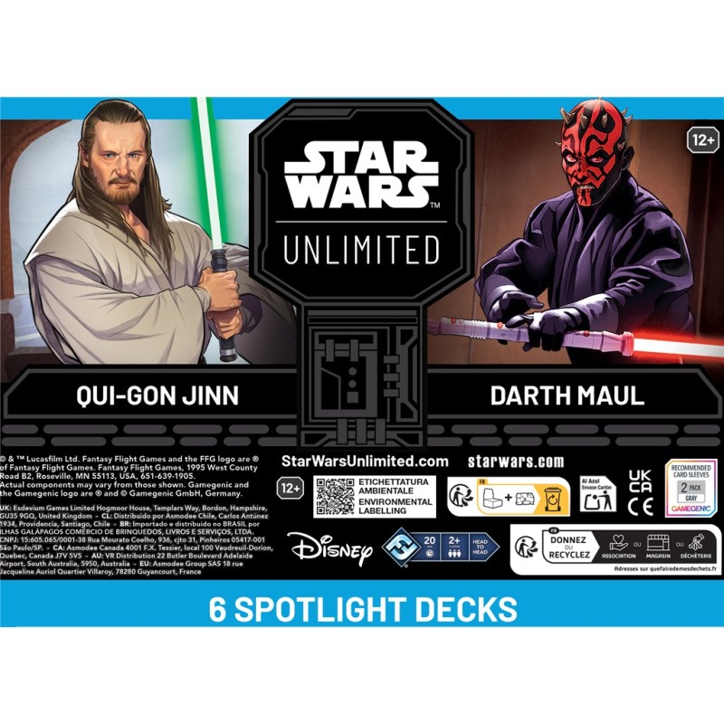 SWU: Legends of the Force Spotlight Decks (6)