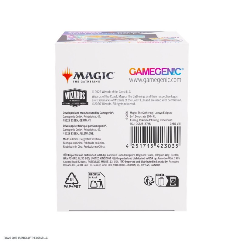 MTG Lorwyn Eclipsed Soft Dynacrate 100+ Ashling