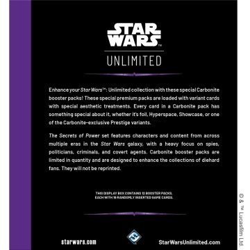 SWU: Secrets of Power Carbonite Boosters (12)