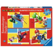 Puzzle 4 X 100 Bumper Pack: Super Mario