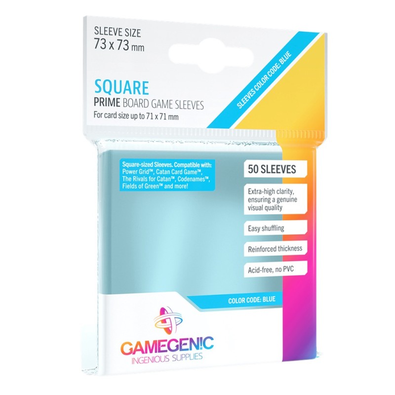 Prime Square-Sized Sleeves 73x73mm (50)