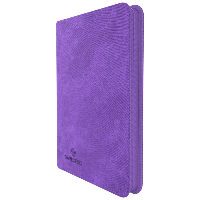 Zip-Up Album 8-Pocket Purple