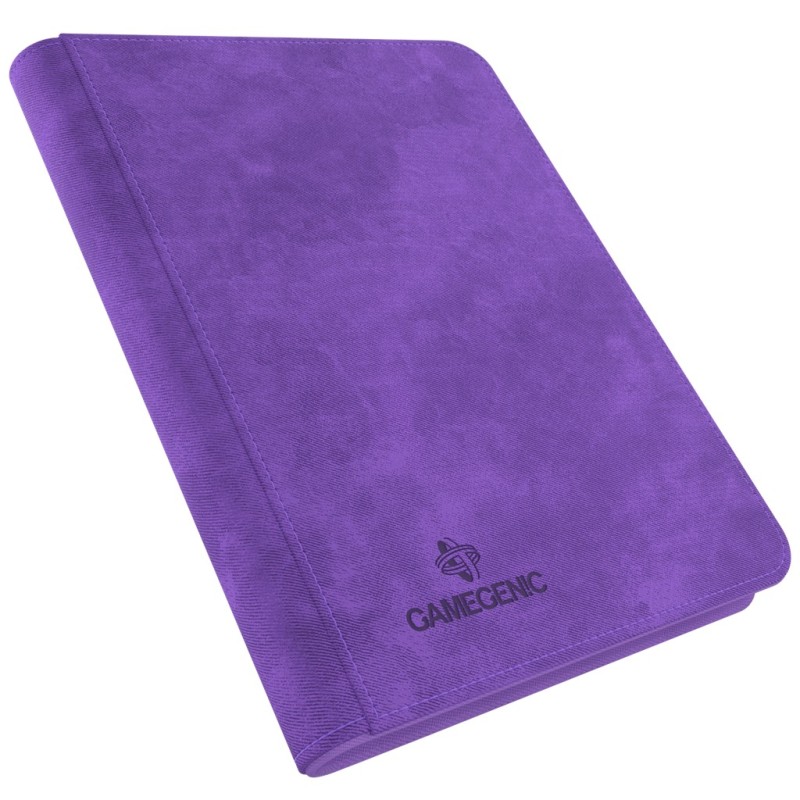 Zip-Up Album 8-Pocket Purple