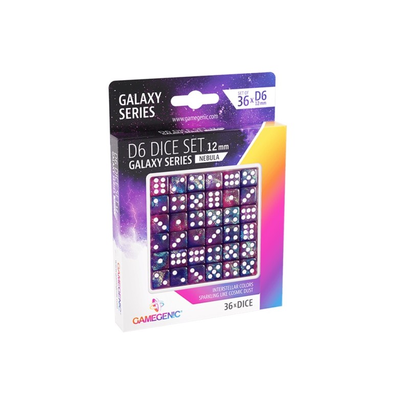 Nebula D6 Dice Set 12 mm (36 pcs)