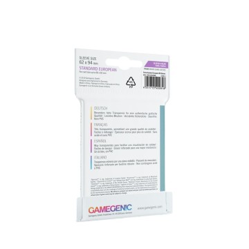 Prime Standard European-Sized Sleeves 62x94mm (50)
